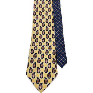 Tommy Hilfiger Silk Tie Paisley & Geometric Vintage 90's